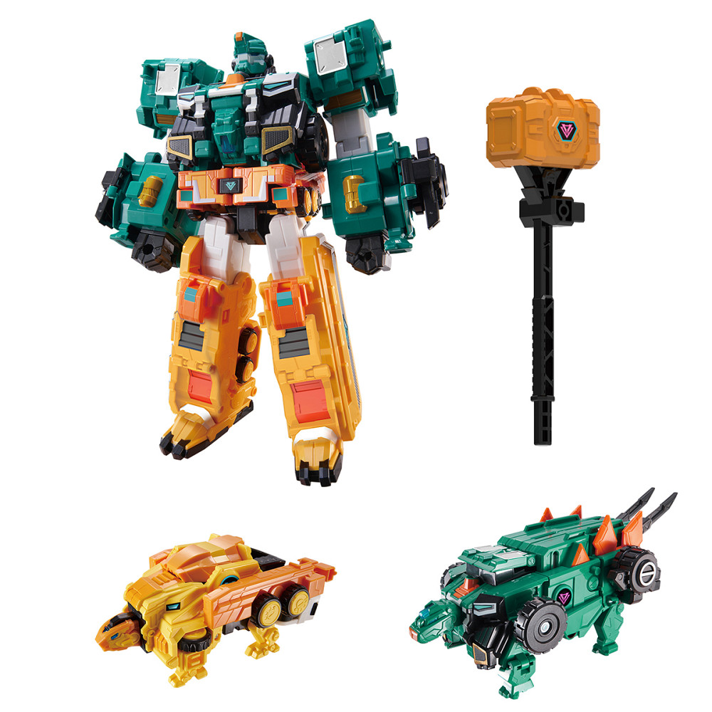 Ігровий набір з роботом-трансформером Dinoster - Стего Трон Дніпро - фото 3