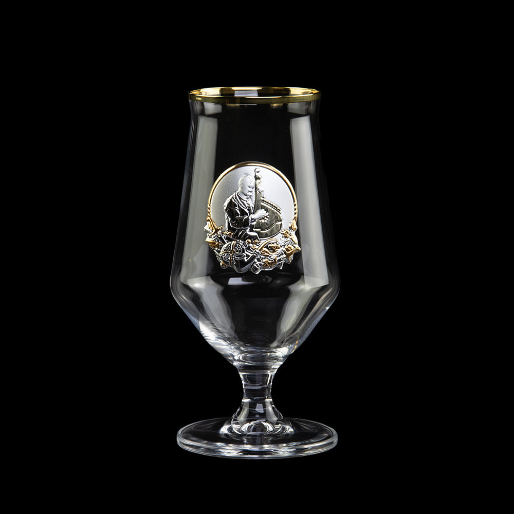 Набір для пива “КОЗАЦЬКИЙ” 6 келихів 470 мл, кришталь, золото Рівне - фото 4