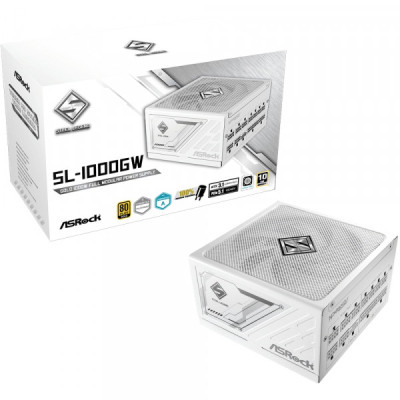 Блок питания ASRock 1000W SteelLegend White (SL-1000GW) Винница - изображение 5