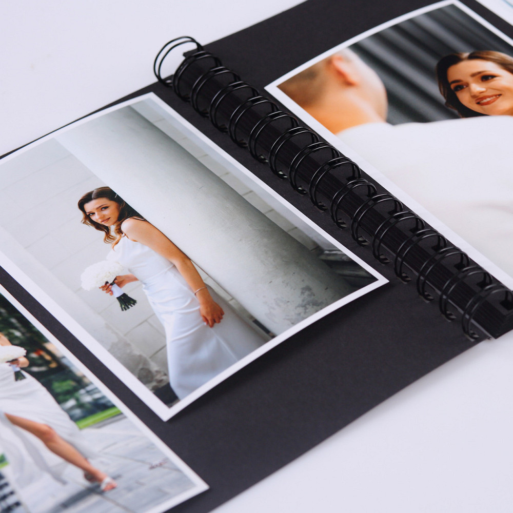 Альбом на пружині 20х23 см 40 сторінок Чорний Тернополь - изображение 10