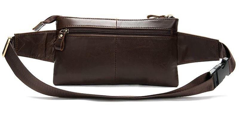 Поясна cумка чоловіча Коричнева (Vintage) Київ - фото 1