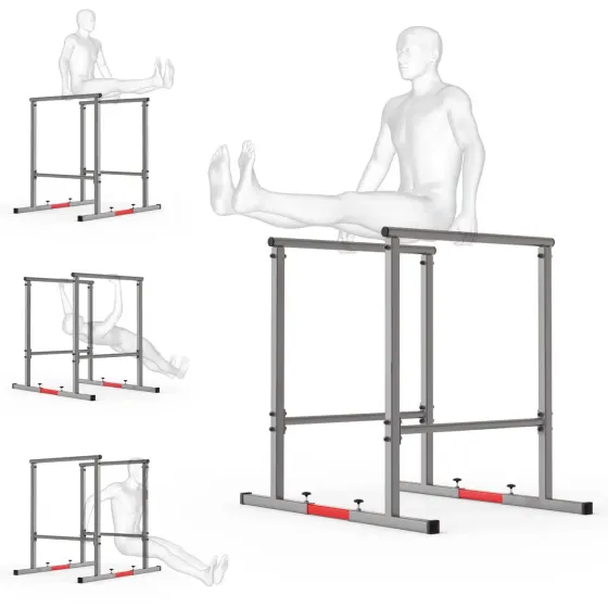 Брусья регулируемые поручни KZ 046 Спортивные стенки и турники для дома разборные Киев