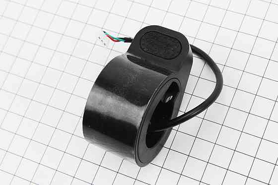 Ручка газу (акселератор), роз'єм "мама 3", чорна Xiaomi Mijia M365 (електросамокат) Київ