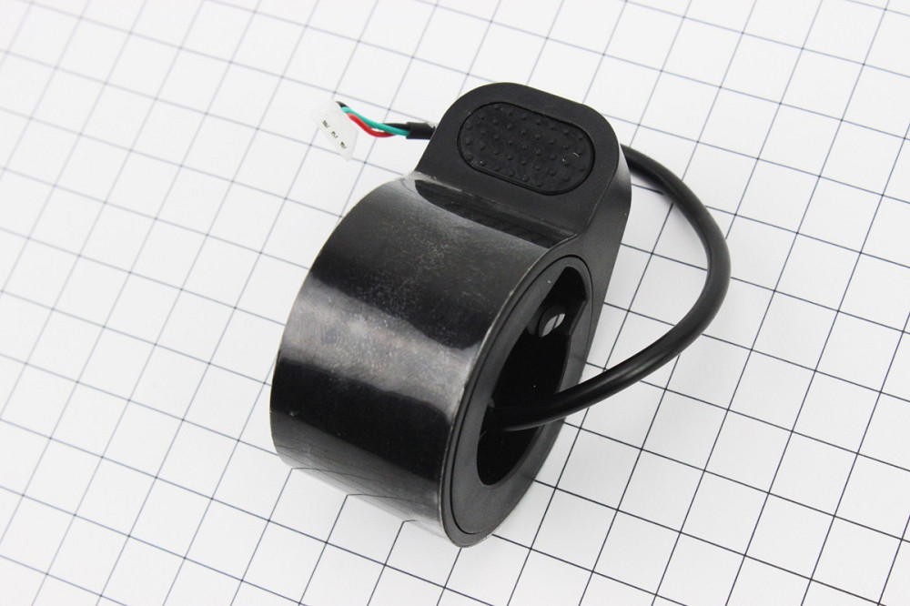 Ручка газу (акселератор), роз'єм "мама 3", чорна Xiaomi Mijia M365 (електросамокат) Київ - фото 1