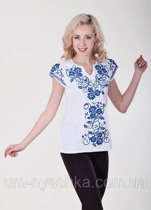 Вишиванка жіноча натуральна домоткане полотно Кривий Ріг - фото 3