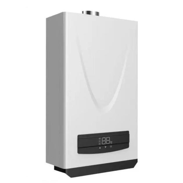 Газова колонка турбована Piramida 24 PG-24A проточний водонагрівач турбо із закритою камерою 12 л/хв димохід в комплекті Тернопіль - фото 1