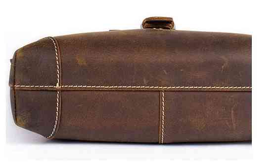 Сумка чоловіча Vintage 14675 Коричнева Київ