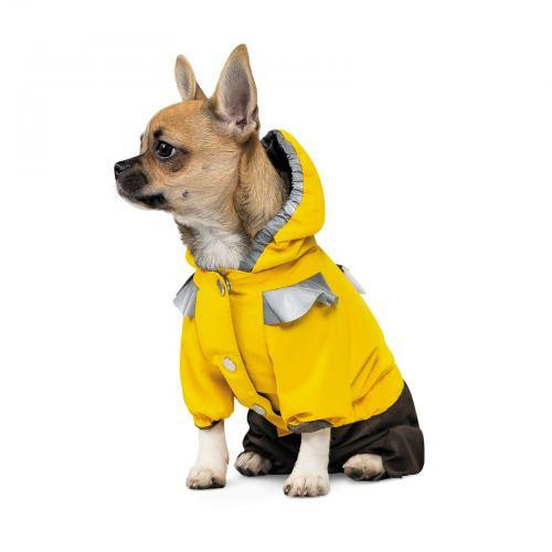 Дощовик Pet Fashion «Elsa» для дівчаток, розмір XS2, жовтий (лімітована серія) Вінниця - фото 2