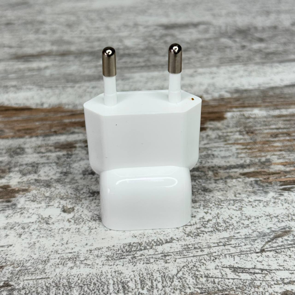 Євровилка перехідник для зарядного пристрою Apple iPad, iPhone, MacBook MagSafe, адаптер EU plug Київ - фото 3