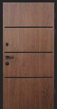 Дверь уличная модель Strimeх LAMA BAU, дуб темный. ГАРАНТИЯ на покрытие - 3 года! Киев