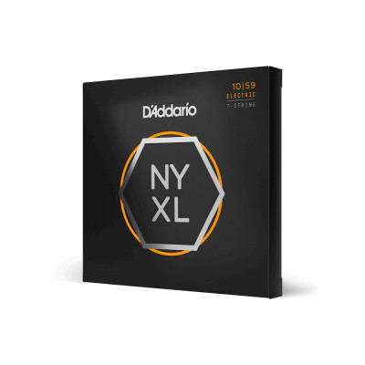 Струни для гітари D'Addario NYXL Regular Light 7-String (10-59) (NYXL1059) Вінниця - фото 2