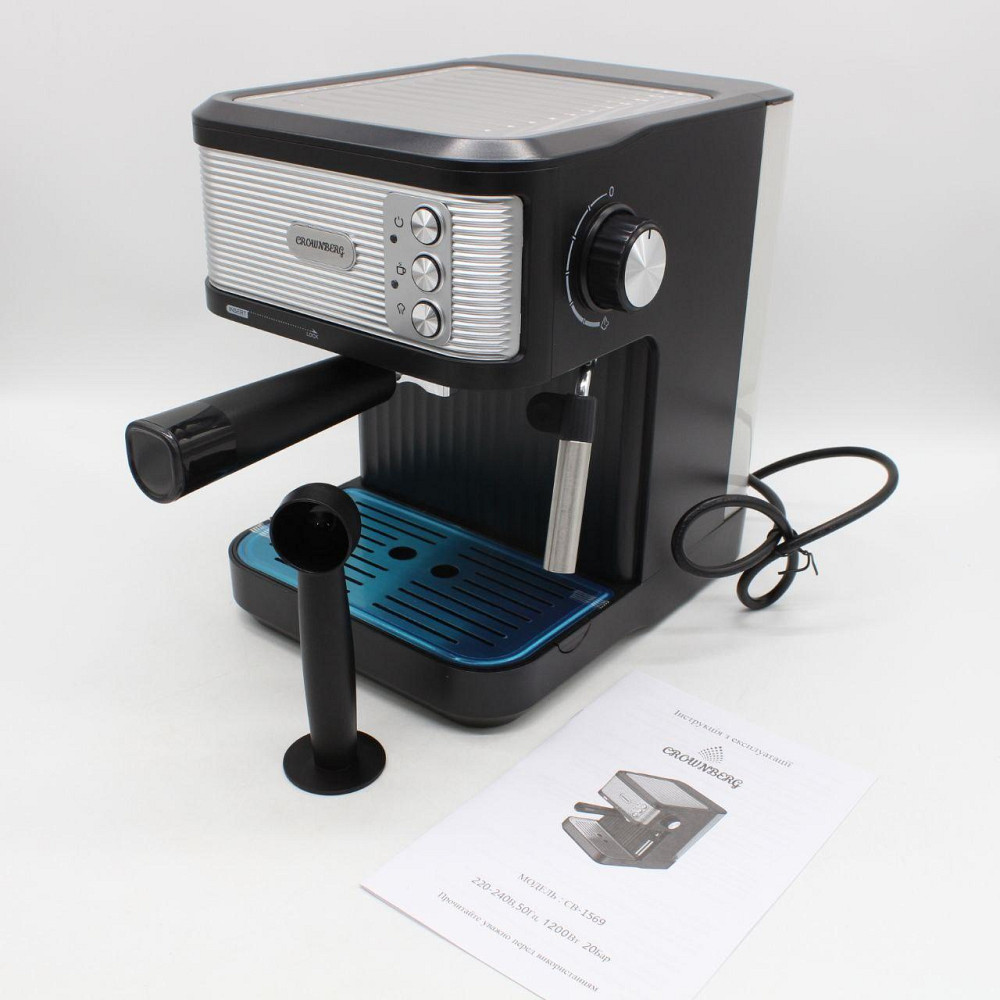 Кофемашина эксрессо,1200Вт,1569 SBR Киев - изображение 10