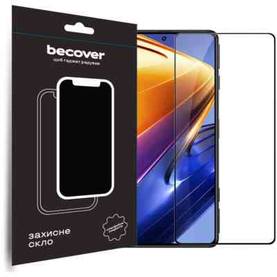 Стекло защитное BeCover Tecno Spark 20 (KJ5n) Black (710626) Винница