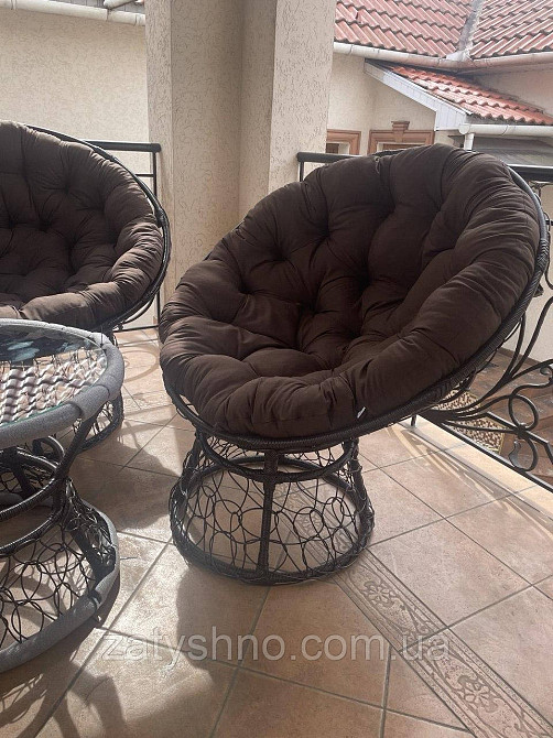 Балконная  мебель ротанговая с удобными накиками Киев - изображение 6