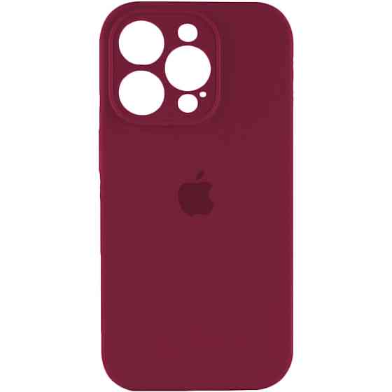 Чохол для смартфона Silicone Full Case AA Camera Protect for Apple iPhone 15 Pro Max 47,Plum Киев
