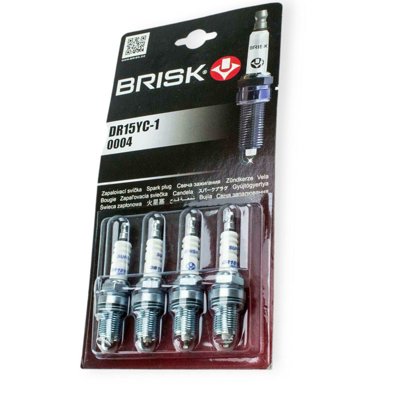 Свечи Super (DR15YC-1) 2112, Ланос (кл.на 16, с 1,1) блистер Brisk Мукачево - изображение 1
