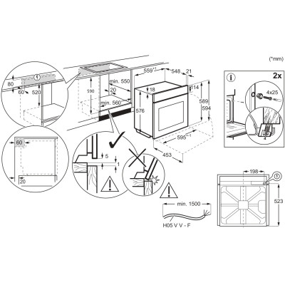Духовой шкаф Electrolux LOF6P16Z Винница - изображение 2