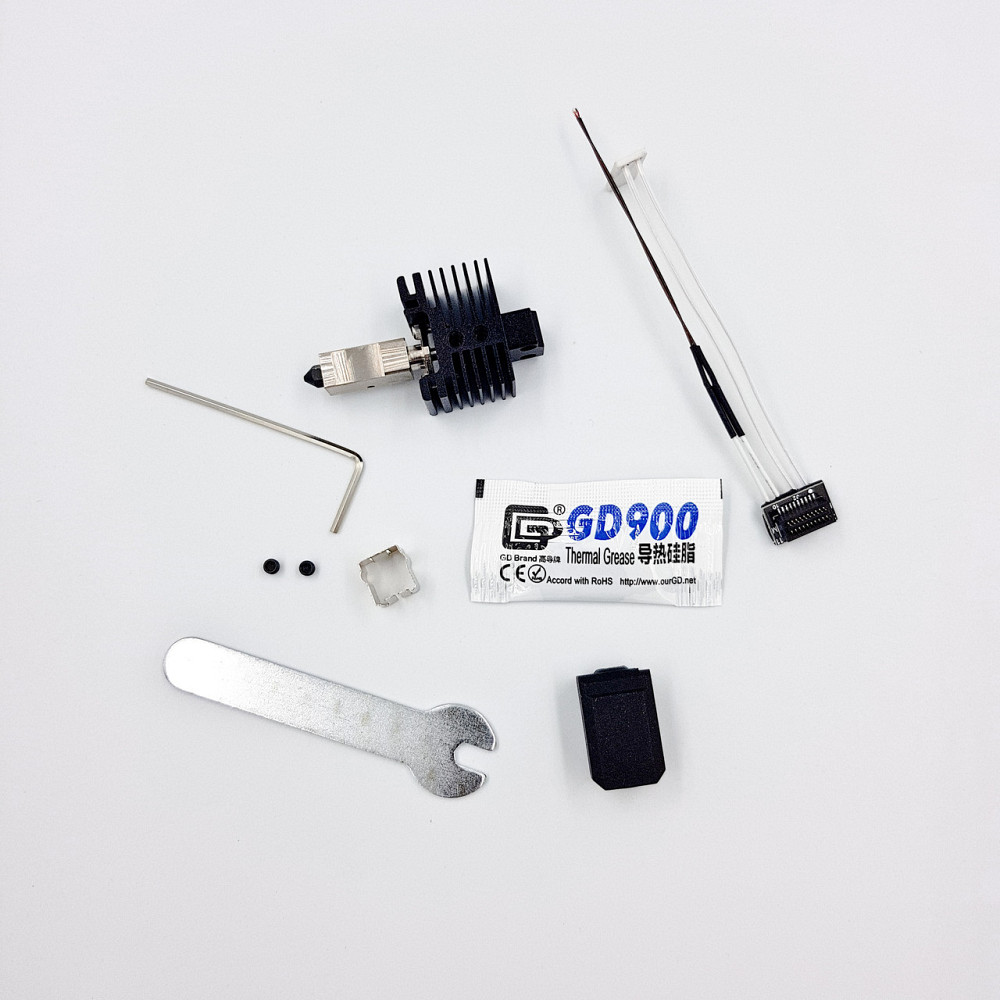 Улучшенный хотенд KINGROON для Bambulab P1P, P1S (биметаллическое горло, сопло из закаленной стали) Киев - изображение 8