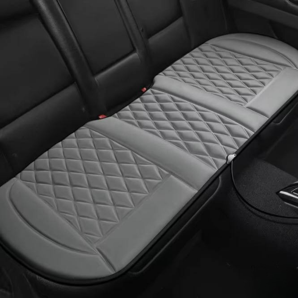 Комплект автомобільних накидок з підігрівом для сидінь 3в1 універсальні в машину від прикурювача 12В, колір сірий Кам'янець-Подільський - фото 3