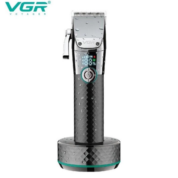Машинка для стрижки акумуляторна з насадками VGR V-682, Машинка для стрижки волосся професійна LG-71 Львів - фото 10