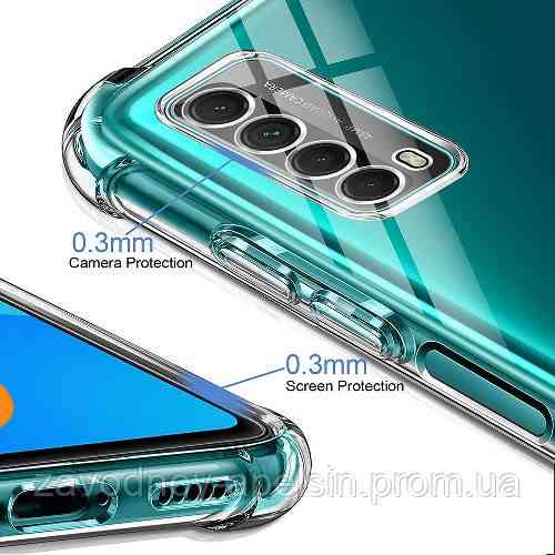 Huawei P Smart 2021 Чохол прозорий Антишок Одеса