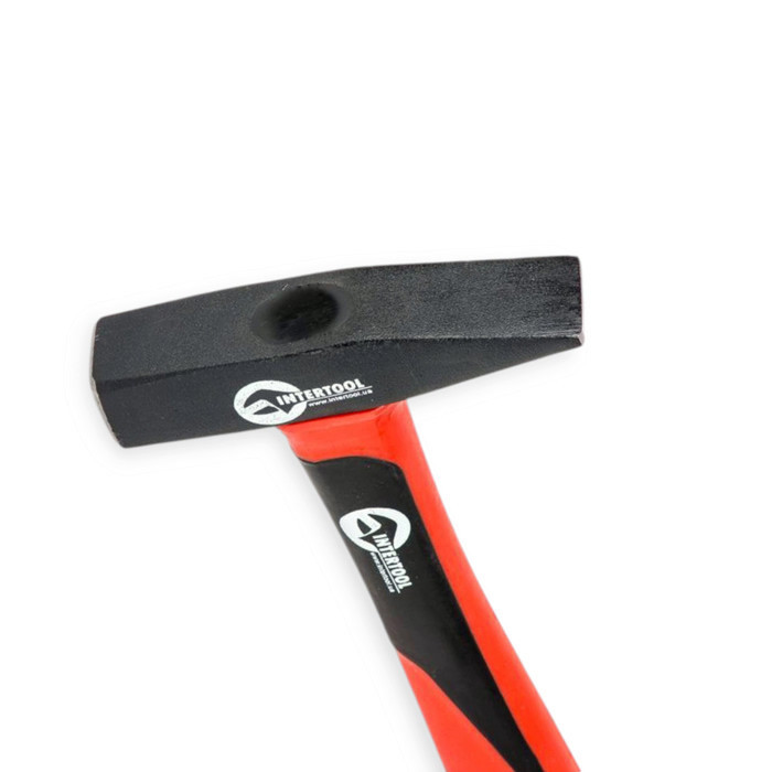 Молоток слюсарний 300 г фібергласова гумова ручка Мукачево - фото 3