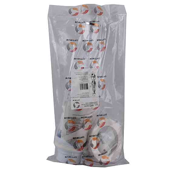 Сливной клапан бачка унитазу OPTIMUM с одним режимом слива (хромированная кнопка) OPTI 0410 (000031458) Киев