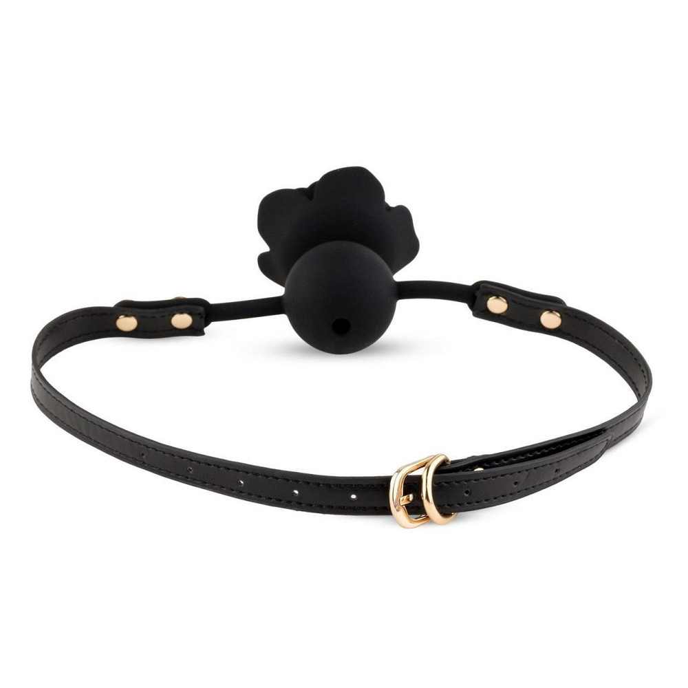 Кляп - Black Rose Ball Gag Sex Aura Київ - фото 3