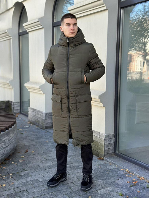 Куртка зимова чоловіча хакі Pobedov Tank 3XL Київ - фото 5