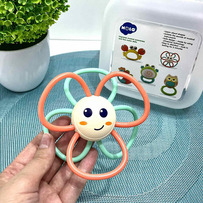 Набір брязкальце Hola Toys 5шт (E318B) Чернигов - изображение 8