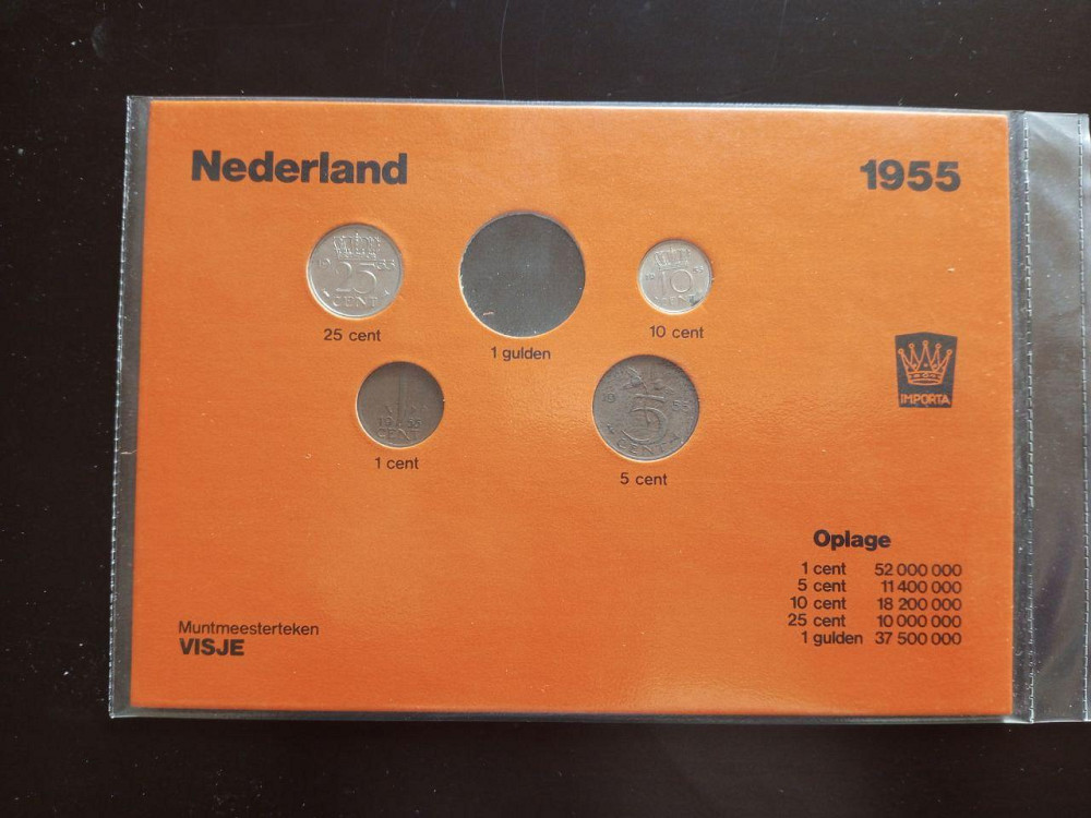 Мінтсет Нідерландів, 1955 рік (1.1) Не повний Полтава - фото 1