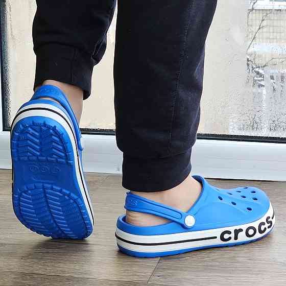 Жіночі Крокси Блакитні капці CROCS Сині Шльопанці (розміри: 34,36) Дніпро