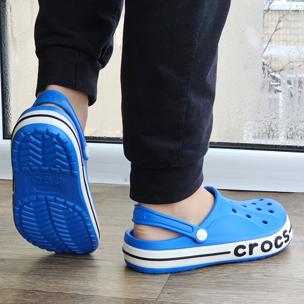 Жіночі Крокси Блакитні капці CROCS Сині Шльопанці (розміри: 34,36) Дніпро - фото 2