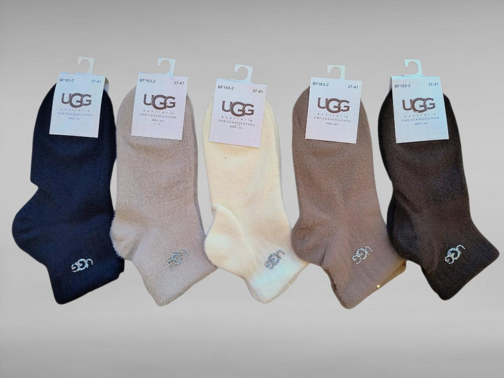 Жіночі теплі шкарпетки UGG. Набір теплих шкарпеток UGG (5 шт. в уп). Розмір 37-41 Київ - фото 1