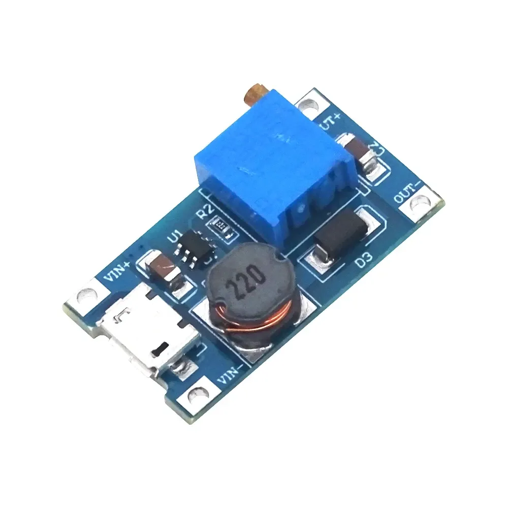 Преобразователь напряжения MT3608 до 28В с MicroUSB Киев - изображение 3