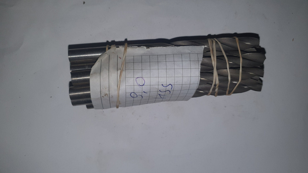 Сверло с цилиндрическим хвостовиком 9.0 мм. HSS. СССР. Харьков - изображение 1