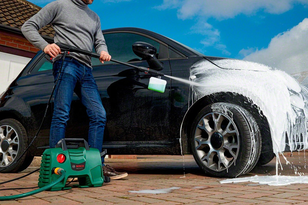 Мінімийка високого тиску Bosch EasyAquatak 120 1500Вт 120бар 350л/год шланг 5м 4кг Київ - фото 5