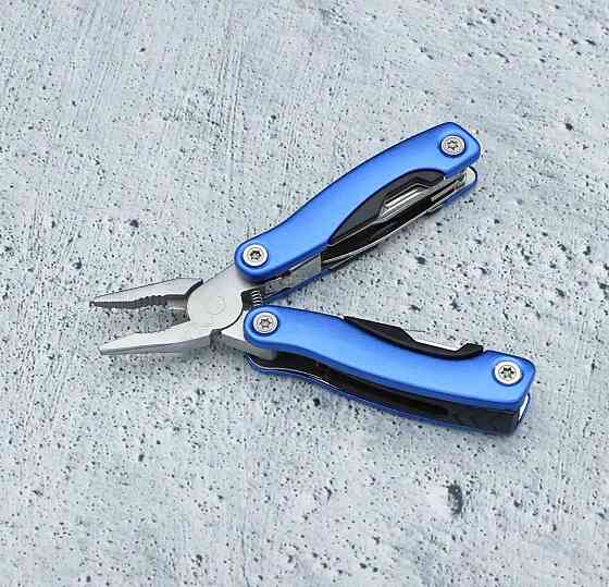 Мультитул мини M142, синий Днепр