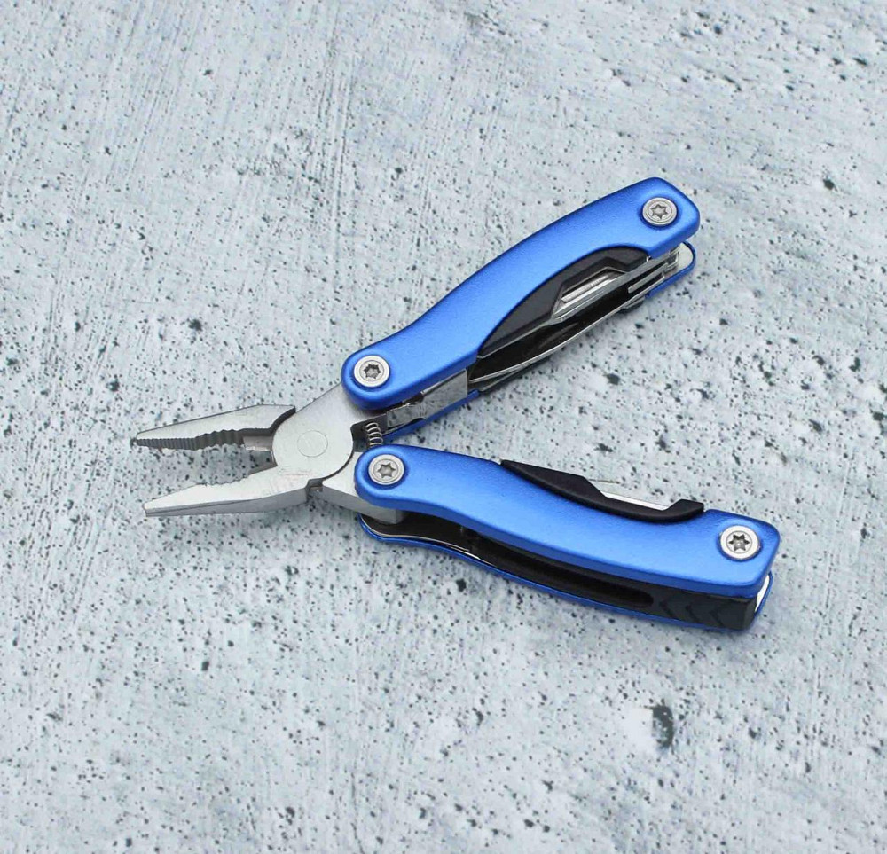 Мультитул мини M142, синий Днепр - изображение 2