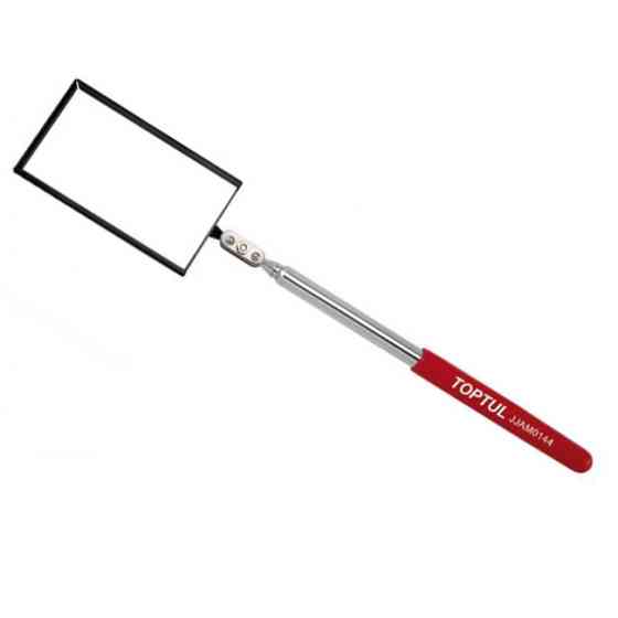 Дзеркало телескопічне 307-443мм прямокутне 50х90мм JJAM-0144 Toptul Винница