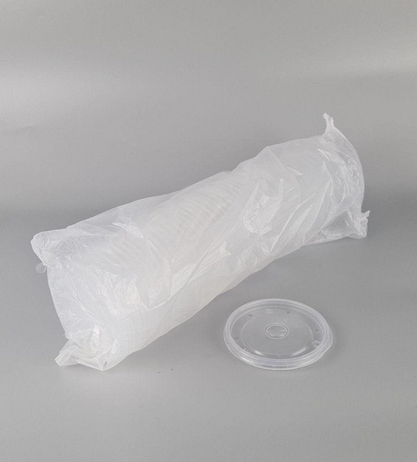 Кришка ПП 116 мм для (Контейнер круглий для Супа "KRAFT" 750 мл і 900 мл) (50 шт.) Харків - фото 3