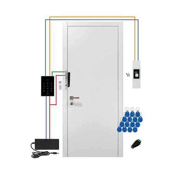 Комплект СКУД WIFI с электроригельным замком GV-504 Киев