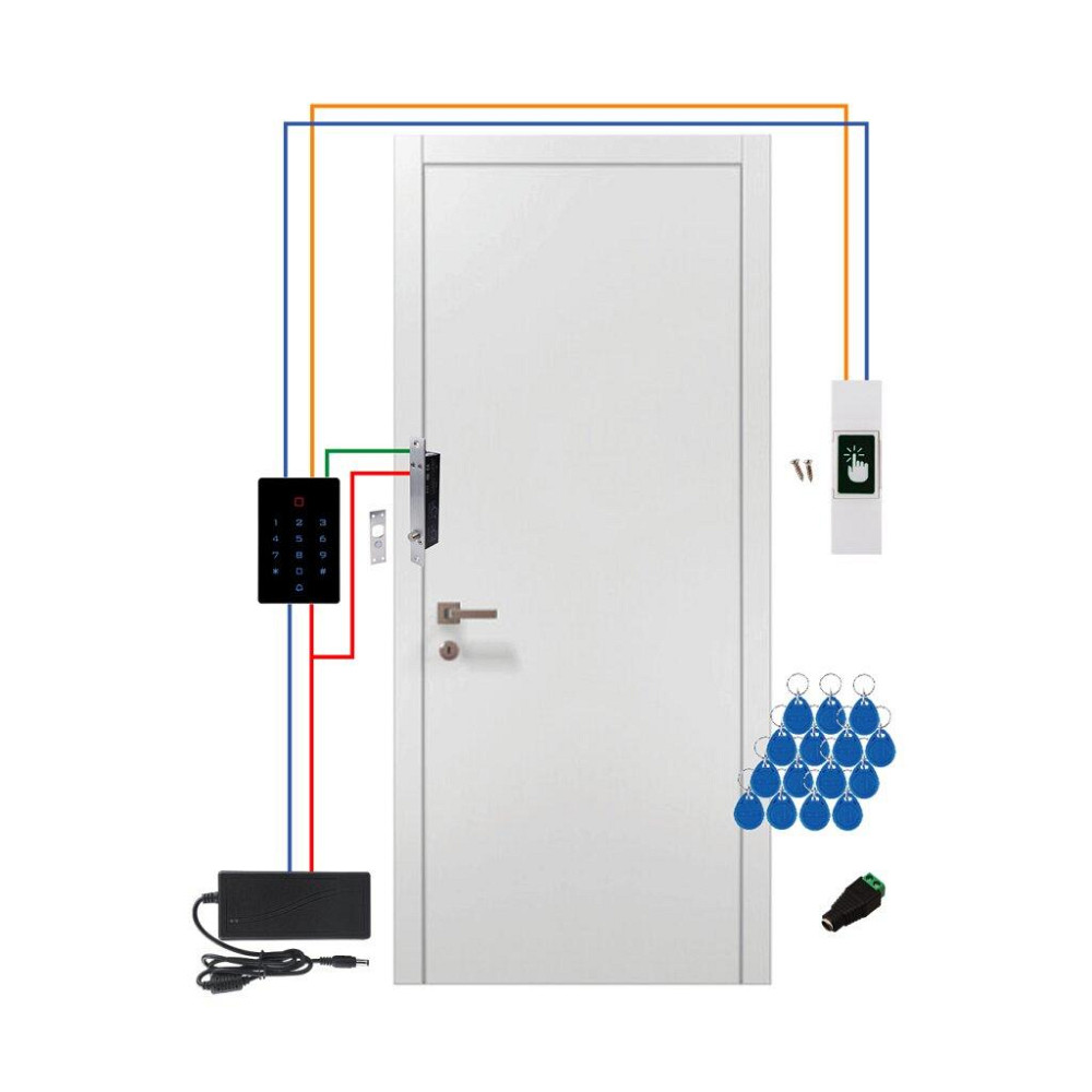 Комплект СКУД WIFI з електроригельним замком GV-504 Київ - фото 1