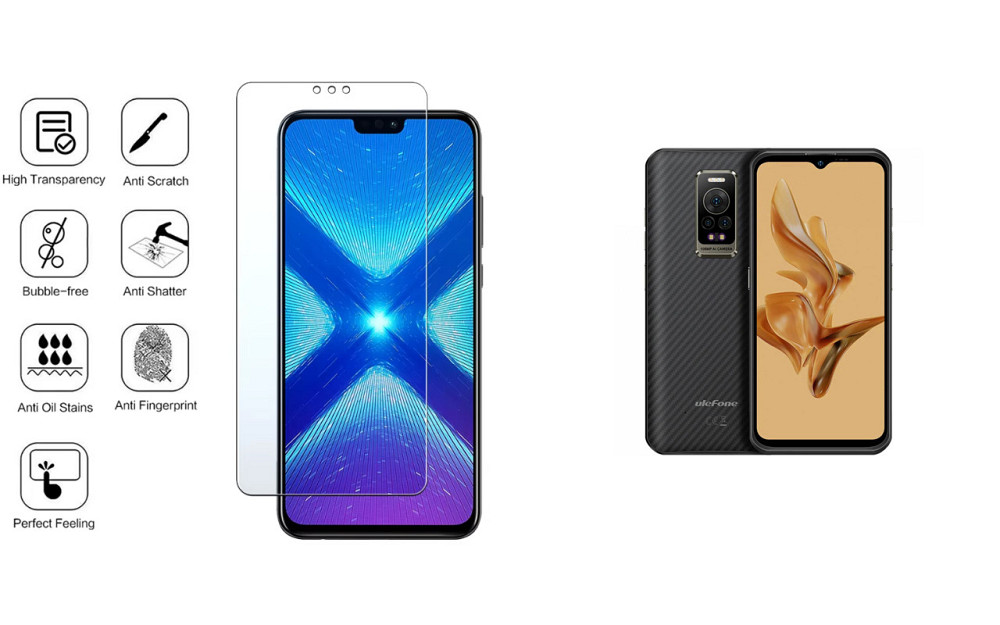 Защитное стекло NeoGlass для Ulefone Power Armor 17, Power Armor 17 Pro – ультрапрозрачное и устойчивое Киев - изображение 4