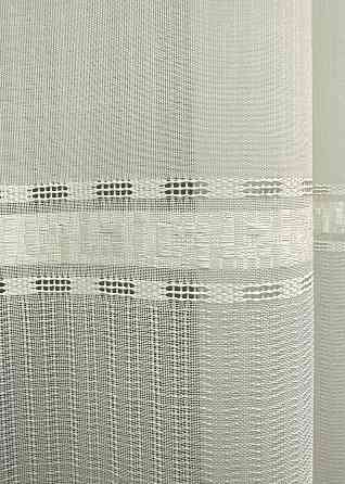 Тюль льон "Мережка" колір кремовий 1722т Київ
