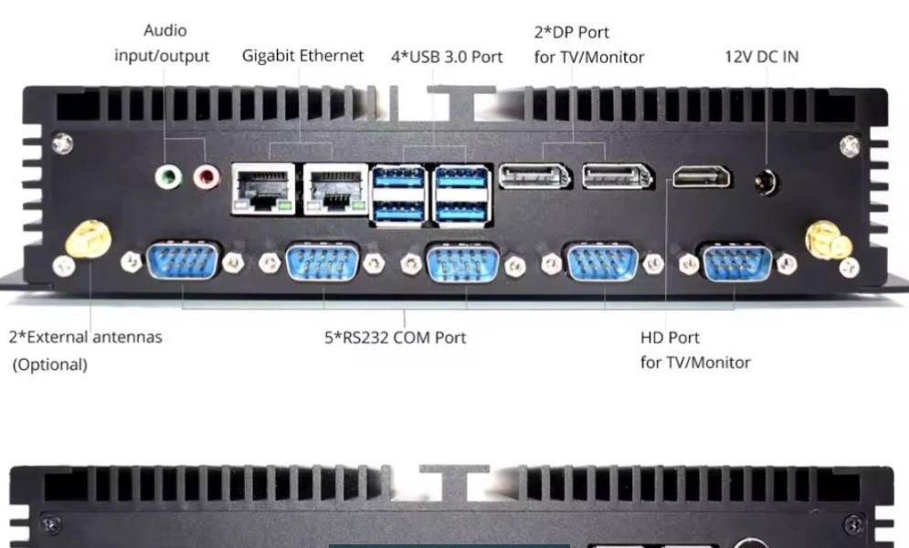 МініПК промисловий Core i5 8250U. Київ - фото 6