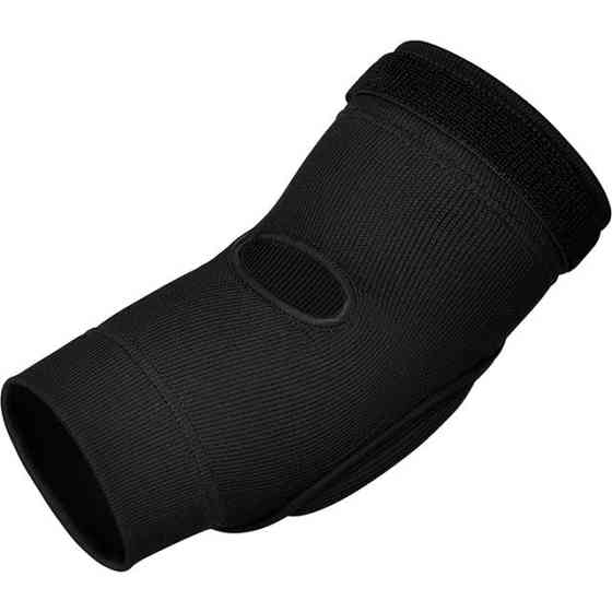 Налокотники спортивні RDX Hosiery Elbow Foam Black/White XL Кам'янське