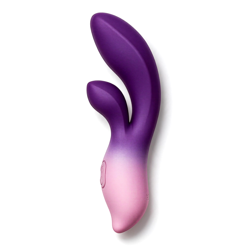 Гибкий вагинально-клиторальный вибратор LUNE G-SPOT, по 12 режимов, 16 × 3,5 см Sex Aura Киев - изображение 1