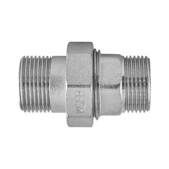 Згін роз'ємний із зовнішнім різьбленням KR.344-20M 3/4"MM (KR5691) Київ