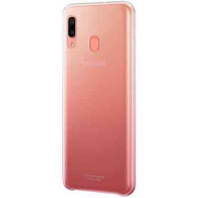 Чехол для мобильного телефона Samsung Galaxy A20 (A205F) Gradation Cover Pink (EF-AA205CPEGRU) Винница